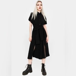 NWT Disturbia Hattie Midi Tie Waist Dress